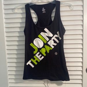 EUC One of a Kind Customized Zumba "Join the Party" Tank
